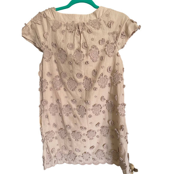 Twelve BY TWELVE Light Peach dress with Rosettes - Picture 5 of 9